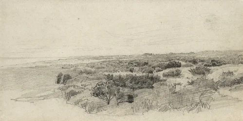 Paysage avec arbres